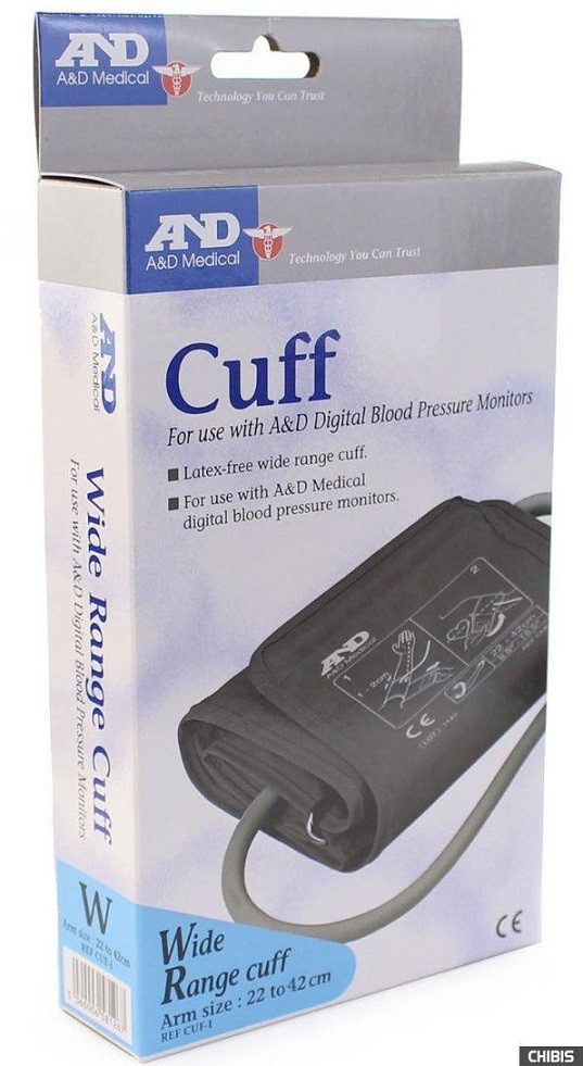Манжета оригінал AND 22-42 см CUF-I для автоматичних та напівавтоматичних тонометрів з однією трубкою