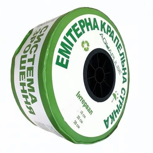 Стрічка крапельна емітерна 6 mil крок 10 Бухта 2500 метрів