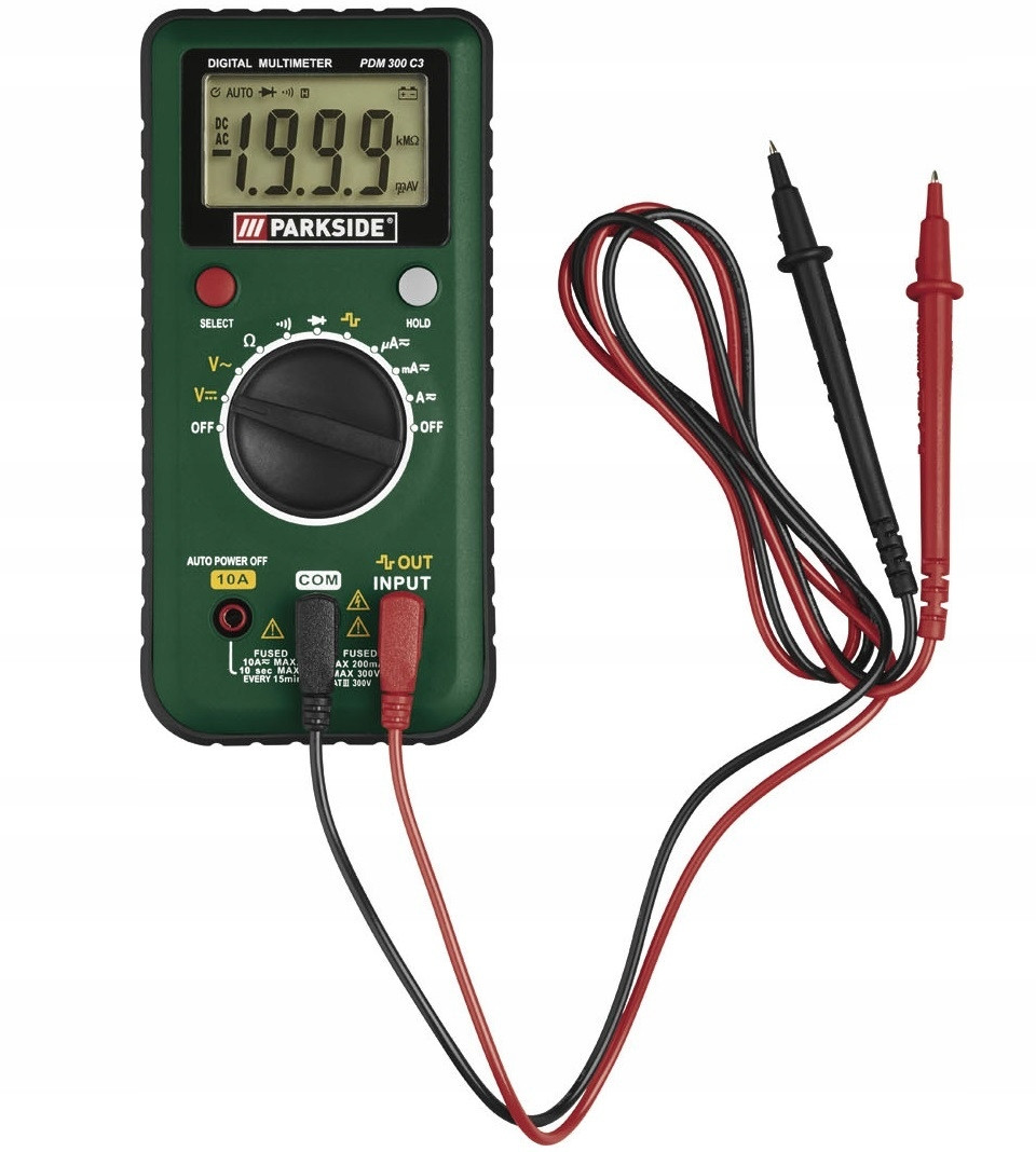 Цифровий мультиметр Parkside PDM 300 C2, фото 1