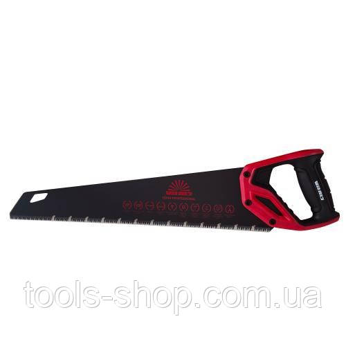 Ножівка по деревині з тефлоновым покриттям  450 мм 7 з/д сталь SK5 Vitals Professional
