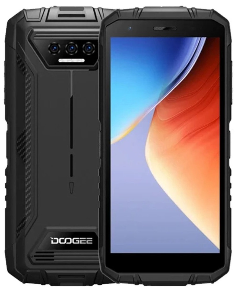 Смартфон DOOGEE S41 MAX Вlack 6/256gb 6300 mAh 5.5" IPS Android 13 NFC Новинка