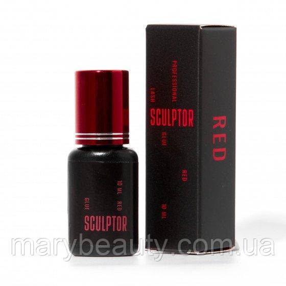 Клей RED Sculptor Lash 10 мл, час зчеплення 0,3 сек.