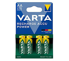 Акумулятор Varta NI-MH Power AA 2100 мА•г, 4шт Baumar - Порадуй Себе