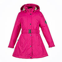 Пальто для дівчаток LEANDRA Huppa 18030004 фуксія 116