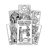 The Black & White Rider-Waite Tarot - Черно-белое Таро Райдера-Уэйта BM