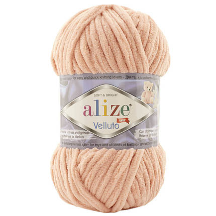 Пряжа Alize Velluto № 866 пудра, фото 1