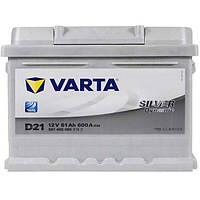 Автомобильный аккумулятор Varta 61Ah-12v SD (D21), R+, EN600 (523721) (561 400 060)