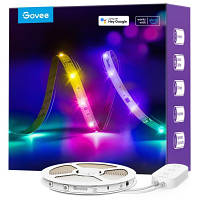 Светодиодная лента Govee RGBIC Basic Wi-Fi + Bluetooth LED Strip Light 10м Білий (H618C3D1)