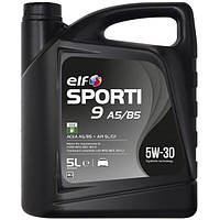 Масло моторное Elf Sporti 9 A5/B5 5W-30, 5л (41071120977) (214250)