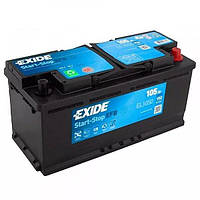 Автомобильный аккумулятор Exide 105Ah-12v AGM, R+, EN950 (52371131555) (EK1050)