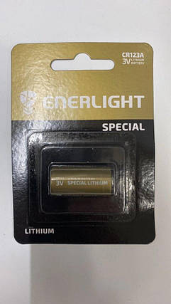Батарейка літієва CR123A Enerlight Lithium Power 3V, фото 1