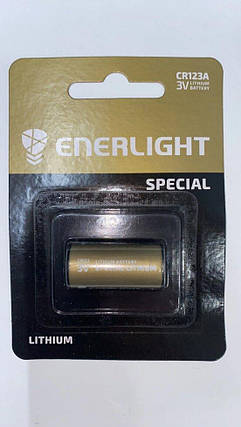 Батарейка літієва CR123A Enerlight Lithium Power 3V, фото 2