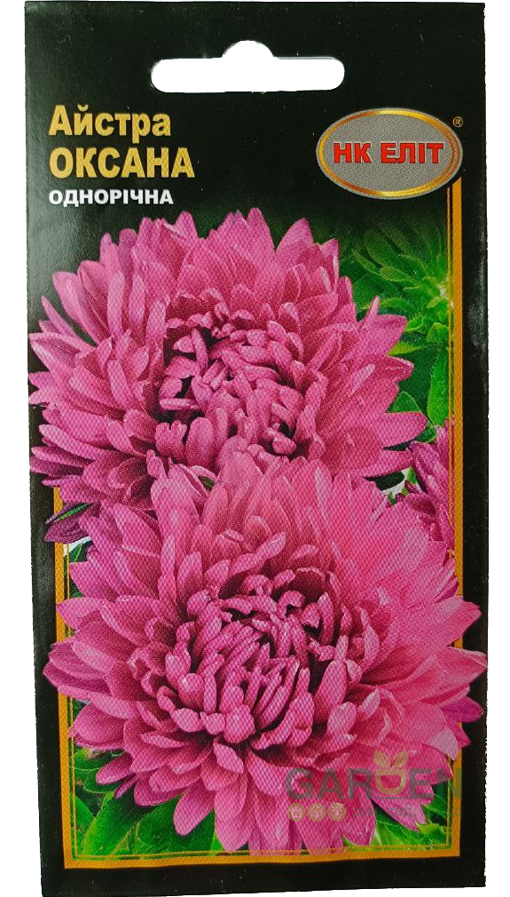 Насіння айстри Оксана, НК-ЕЛІТ, 0.3 г