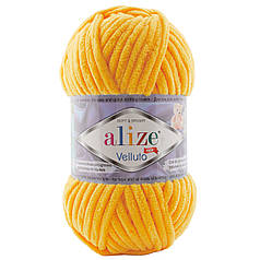 Пряжа Alize Velluto № 216 мімоза