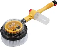 Вращающаяся насадка для шланга Water Blast Cleaner Roto Brush MC-1065 комплект для мойки и чистки с щеткой