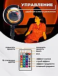 Проекційний світильник Sunset Lamp Сансет ламп захід сонця з пультом, фото 3