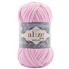 Пряжа Alize Velluto № 31 пастельно-рожевий