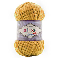 Пряжа Alize Velluto № 02 гірчичний