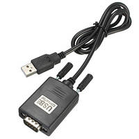 Кабель перехідник USB - RS232 DB9 PL2303+MAX3243C, 0.8м