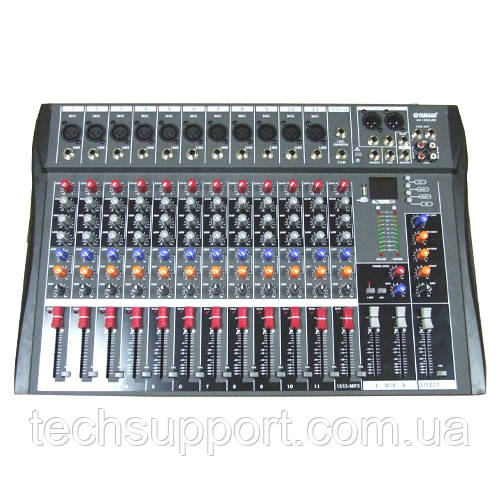 Пульт аудіо мікшер 12канальний професійний Yamaha MX-1206USB