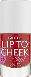 Тинт для губ і щік Pastel Lip To Cheek Tint No02 Lolita 9.6 мл (23379Gu)