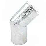 Кут зварний 60 мм під кутом 45° з нержавіючої сталі, фото 2