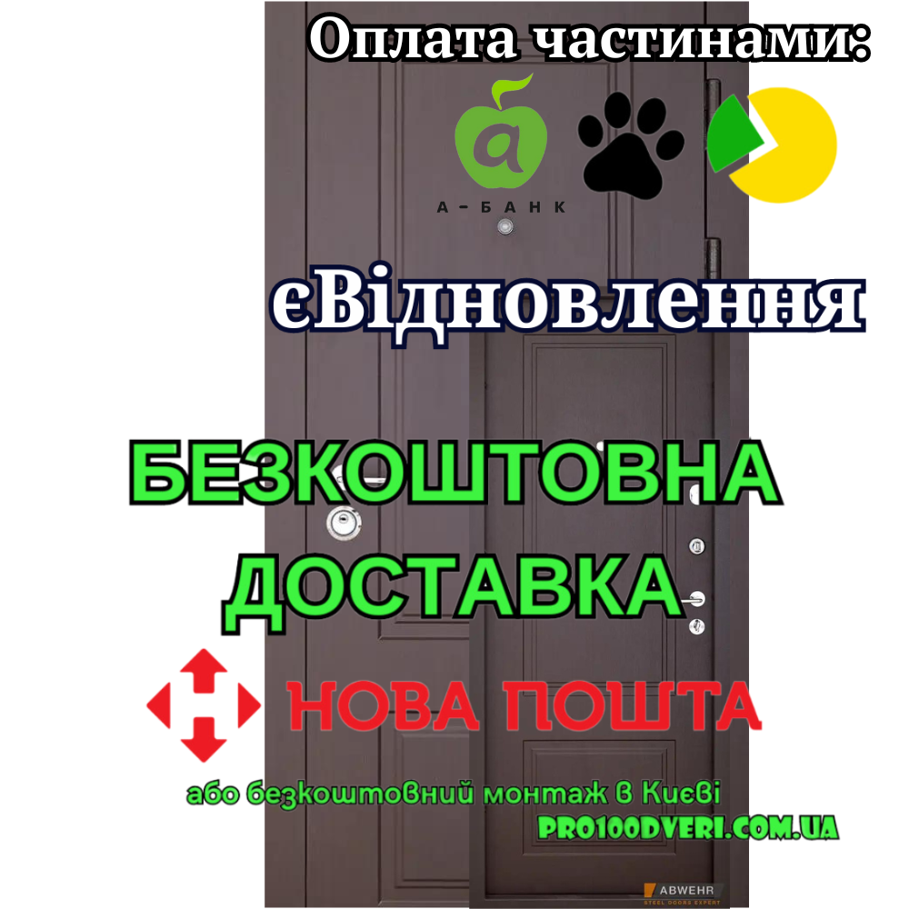 Вхідні двері модель 509/520 Ramina CLASSIK, ABWEHR