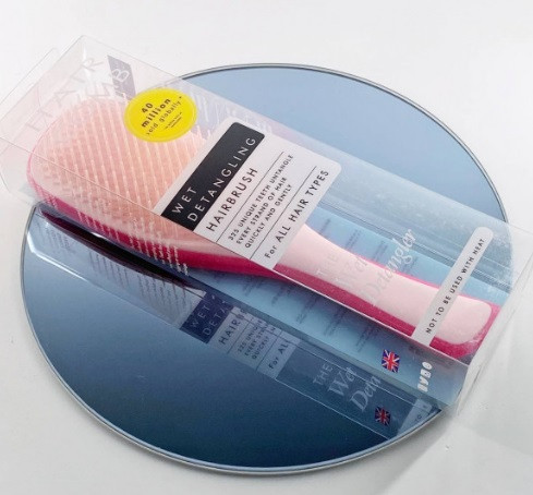 Щітка для волосся HAIR COMB (червоно-світло-рожева), фото 1