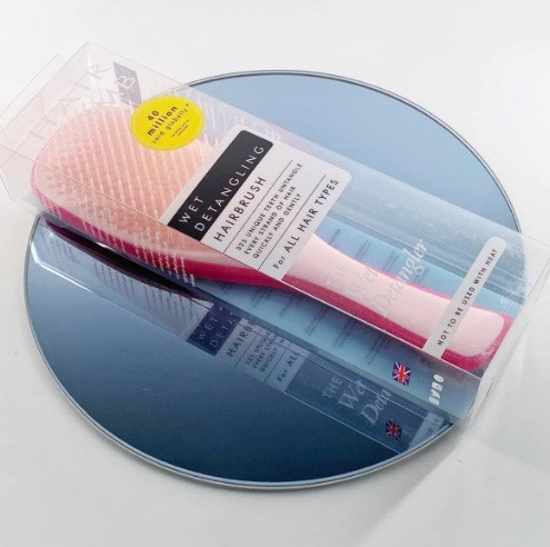 Щітка для волосся HAIR COMB (червоно-світло-рожева), фото 1