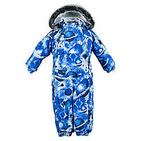 Дитячий зимовий термокомбінезон REGGIE 1 Huppa 36020130 блакитний 80