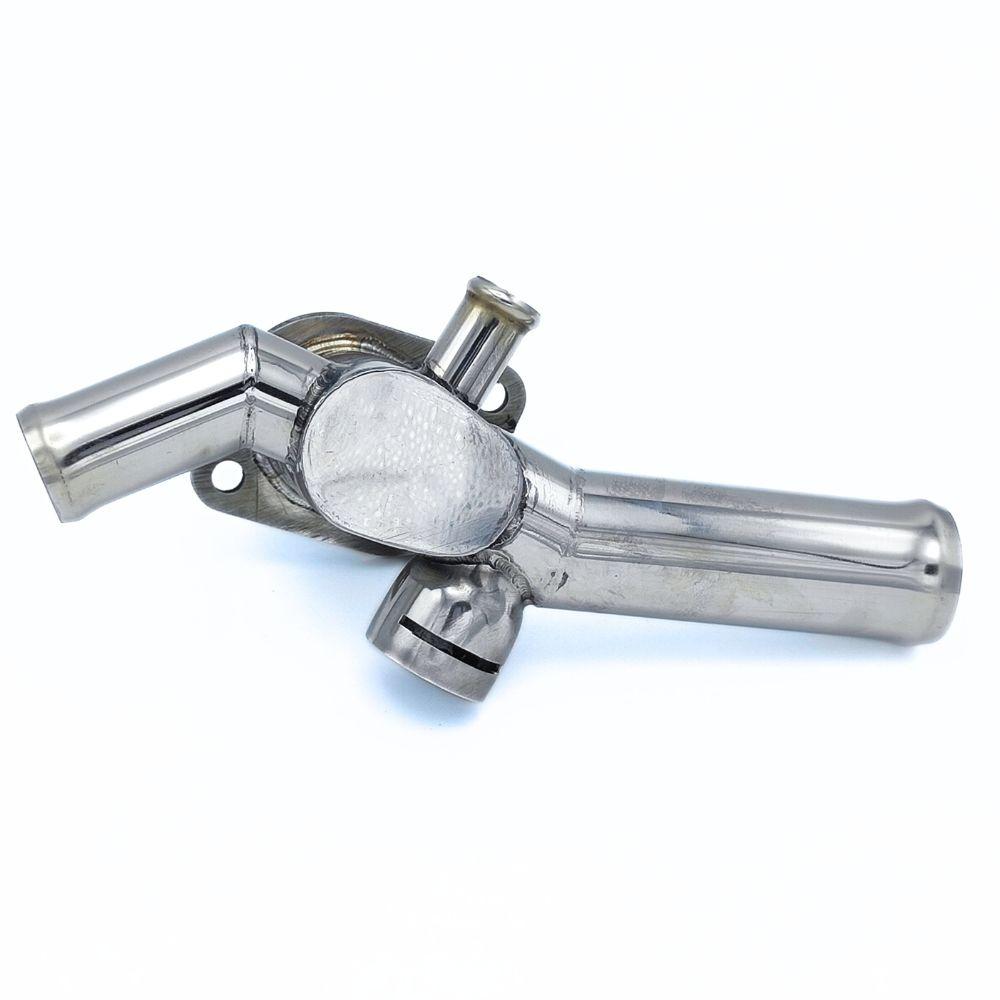 Фланець охолодження 06A121132 Audi, Seat, Skoda, VW з нержавійки - ДОВІЧНА ГАРАНТІЯ, фото 1