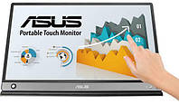 Монитор портативный LCD 15.6" Asus ZenScreen MB16AMT mHDMI, USB-C, MM, IPS, 7800mAh, Touch, Cover