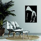 Декоративне настінне Панно «Силует чоловіка», Декор на стіну, фото 3