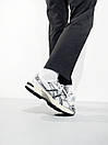 Кросівки чоловічі білі Asics Gel-1130 White Silver Black (14609), фото 2