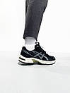 Кросівки чоловічі чорні Asics Gel-1130 Black Grey WHite (14607), фото 2