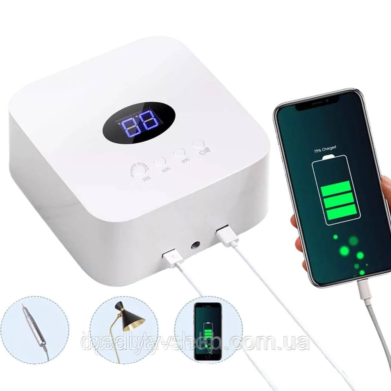 Лампа UV-LED S50 (54 Вт), на акумуляторі 9600mAh