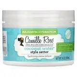 Camille Rose, Coconut Water Styles Setter, кокосовая вода, максимальное увлажнение, 240 мл (8 унций) Днепр