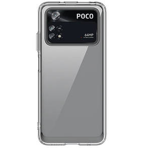 Протиударний чохол Clear Plastic для Xiaomi Poco M4 Pro 4G Прозорий, фото 1
