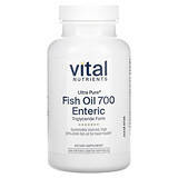 Vital Nutrients, Ultra Pure, рыбий жир 700, кишечнорастворимая, 90 капсул, покрытых кишечнорастворимой Днепр