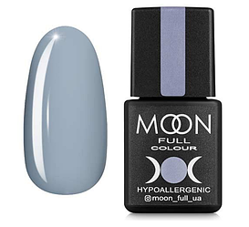 Блакитний Гель-лак Full Moon № 148 (блакитна сталь, емаль), 8 мл