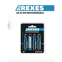 Аккумулятор пальчиковый АА Arexes (2100mAh) 1.2v NI-MH