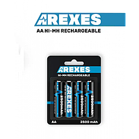 Акумулятор пальчиковий АА Arexes 2500mAh 1.2v NI-MH