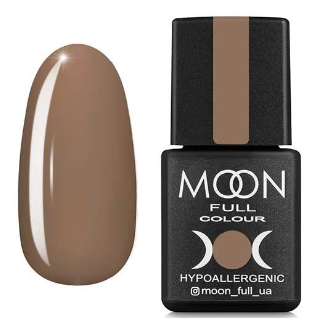 Гель-лак Full Moon Сolor Hypoallergenic Gel Рolish 212 лісовий горіх, 8 мл