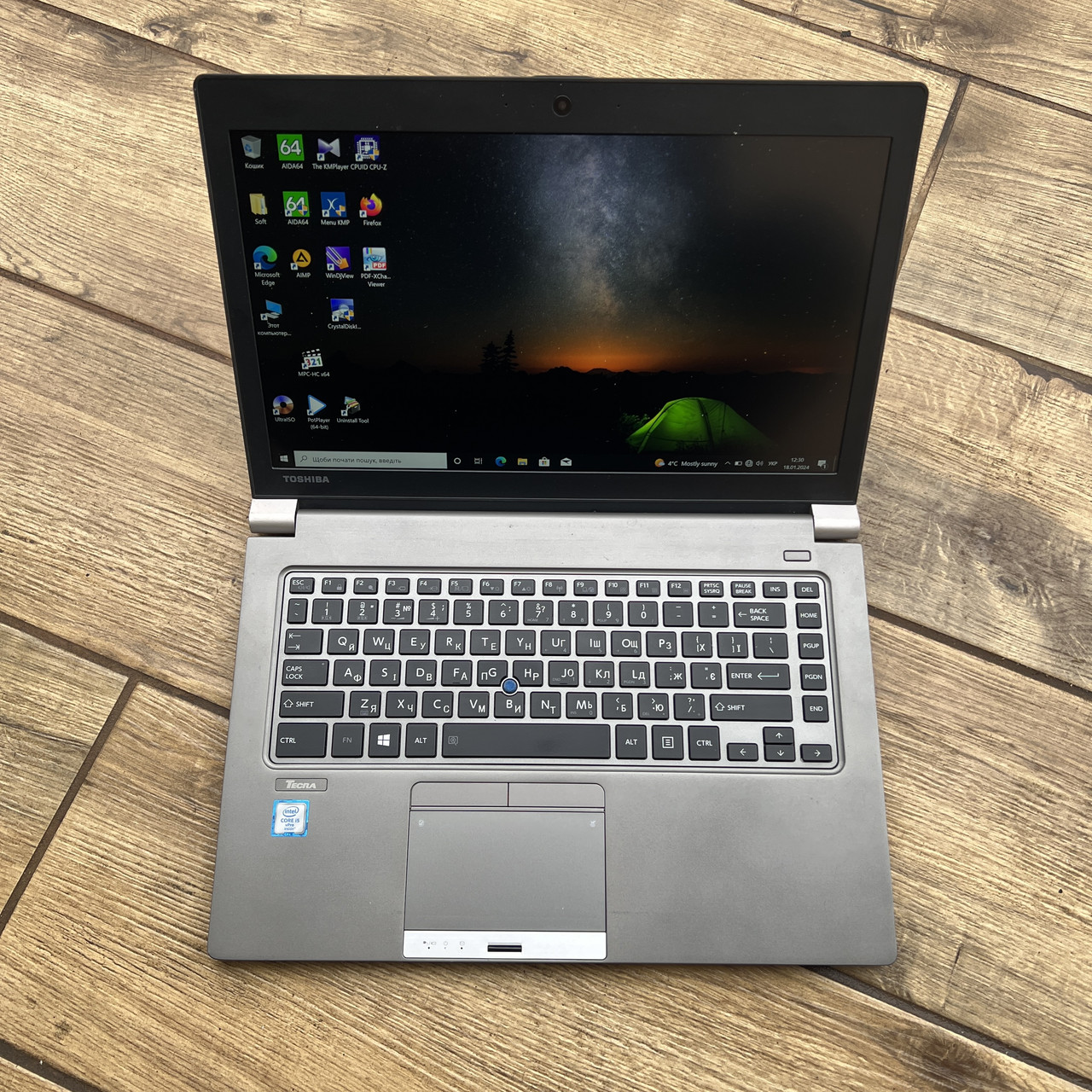 Ноутбук Toshiba Tecra Z40 - 14" FHD IPS|Intel Core i5-6300U|SSD 256GB|RAM 8GB|Intel HD 520 | АКБ до 3 годин.