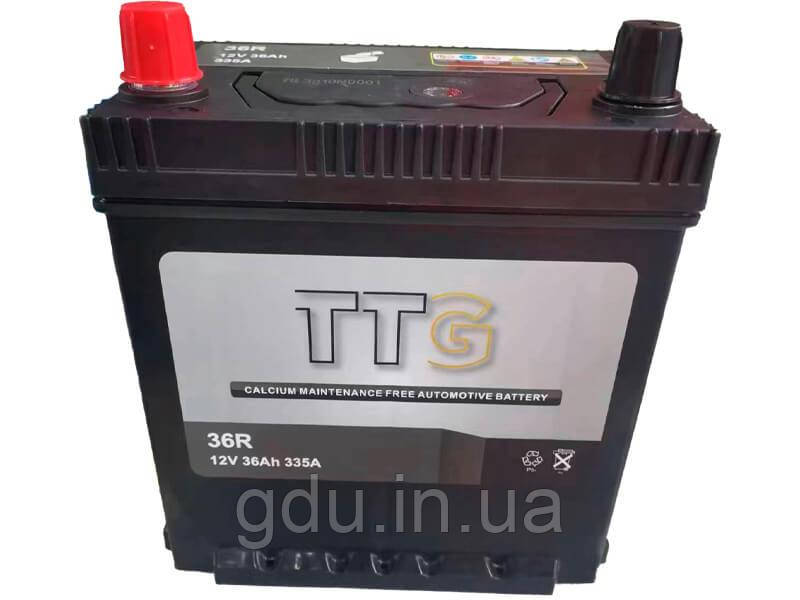 Акумулятор TTG 36AH 12 V (R+)