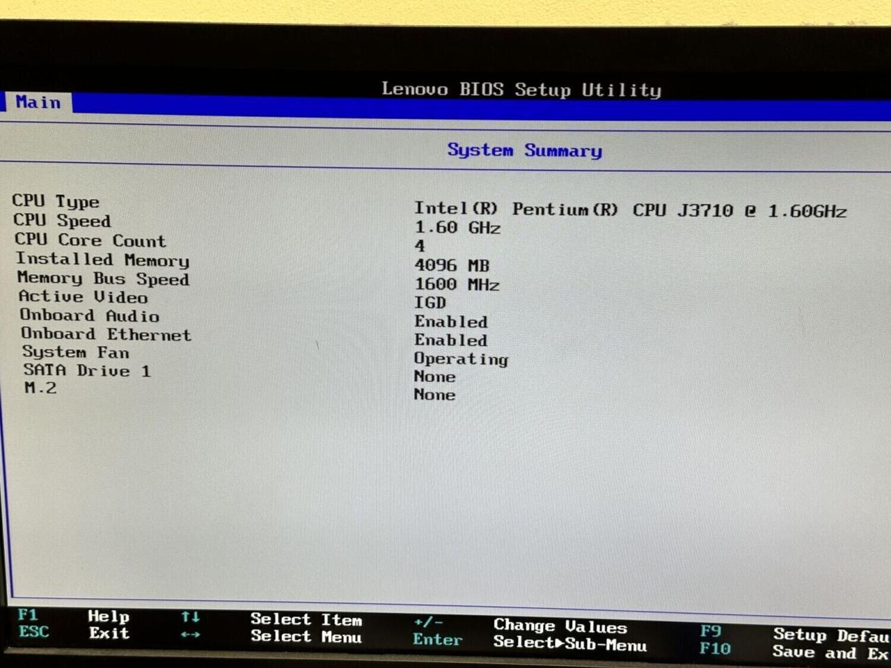 Неттоп Lenovo ThinkCentre M600 Tiny USFF/ Pentium J3710/ 4 GB RAM/ 320 GB HDD/ HD 405 - фото 8 - id-p2086025763