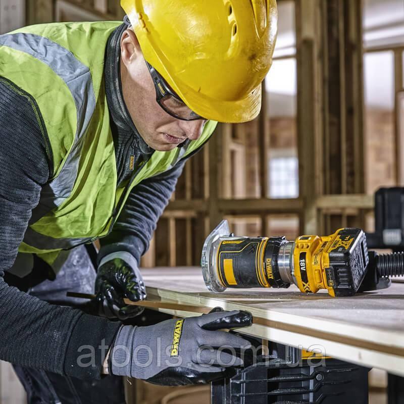 Фрезер аккумуляторный бесщеточный DeWALT DCW604N многофункциональный - фото 3 - id-p2086034263