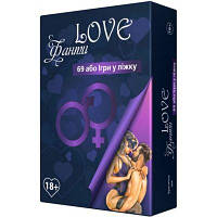 Настольная игра 18+ Bombat game Love Фанты 69 или Игры в постели (укр.) (4820172800422) (код 1372035)