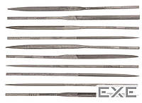 Набор надфилей Topex игольчатые по металлу, набор 10 шт. (06A020)