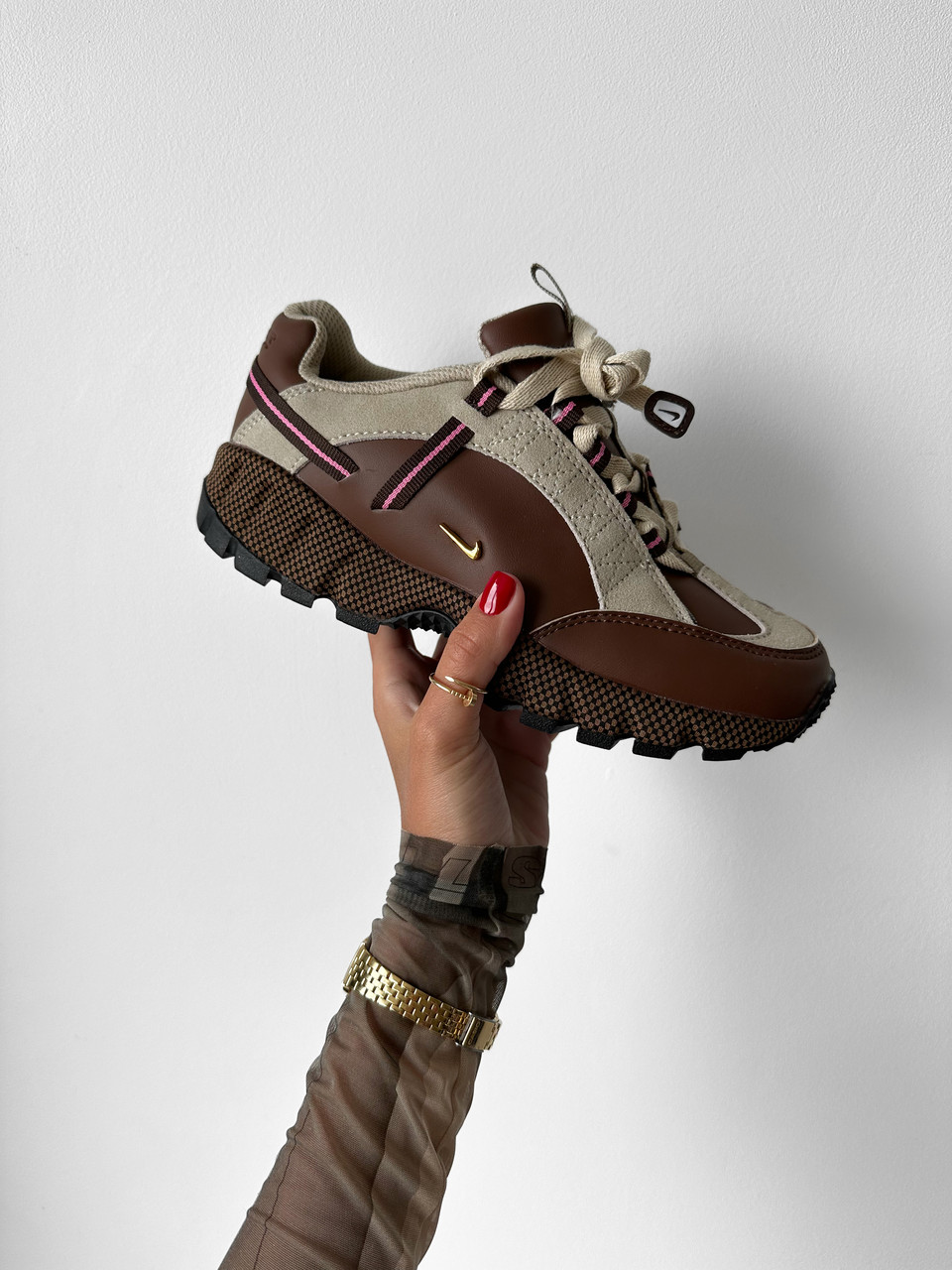 Jacquemus x Nike Air Humara Brown